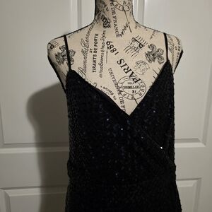 Nanette Lepore Midnight Navy Sequin Dress